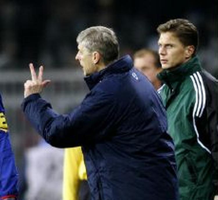 Arsene Wenger fastholder, at hans hold ikke har problemer med disciplinen. - Foto: AP 