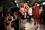 I anledning af  Stop vold mod kvinder -dagen lavede Amnesty International et anderledes show på Københavns Politigård med over 100 optrædende på  voldens catwalk .   Foto: Jacob Ehrbahn 