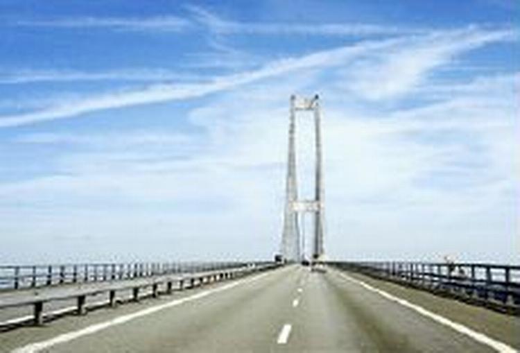 Storebæltsbroen. - Arkivfoto: Thomas Borberg 