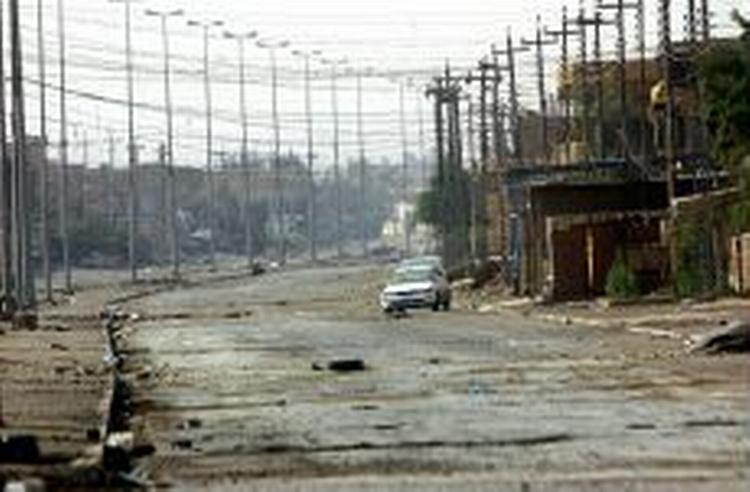 Frygt for uroligheder i de sunnimuslimske områder - som her i Fallujah - får flere partier til at kræve valget udskudt. - Foto: AP 