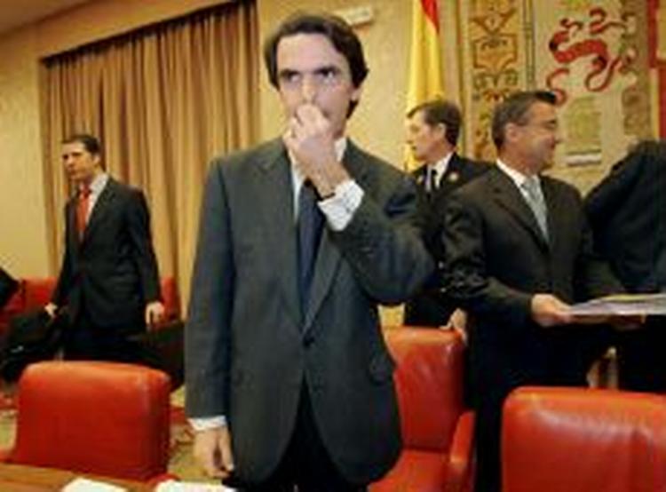 José Maria Aznar har stadig en fornemmelse af, at ETA havde en finger med i spillet ved terrorbomberne i Madrid. - Foto: AP 