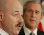 Bernard B. Kerik er kendt som en åbenmundet herre. Nu er han minister i George W. Bush´s regering. - Foto: AP 