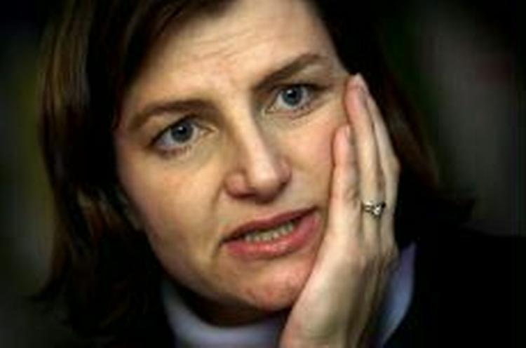 Undervisningsminister Ulla Tørnæs (V) er bekymret over resultatet fra Pisa-undersøgelsen. - Foto: Morten Langkilde 
