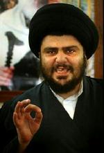Repræsentanter fra den oprørske præst Muqtada al-Sadrs bevægelse indgår i koalitionen, men Sadr selv og hans øverste rådgivere stiller ikke op. - Foto: AP 