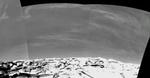 Skyerne ses over ækvator på Mars. - Foto: AP 