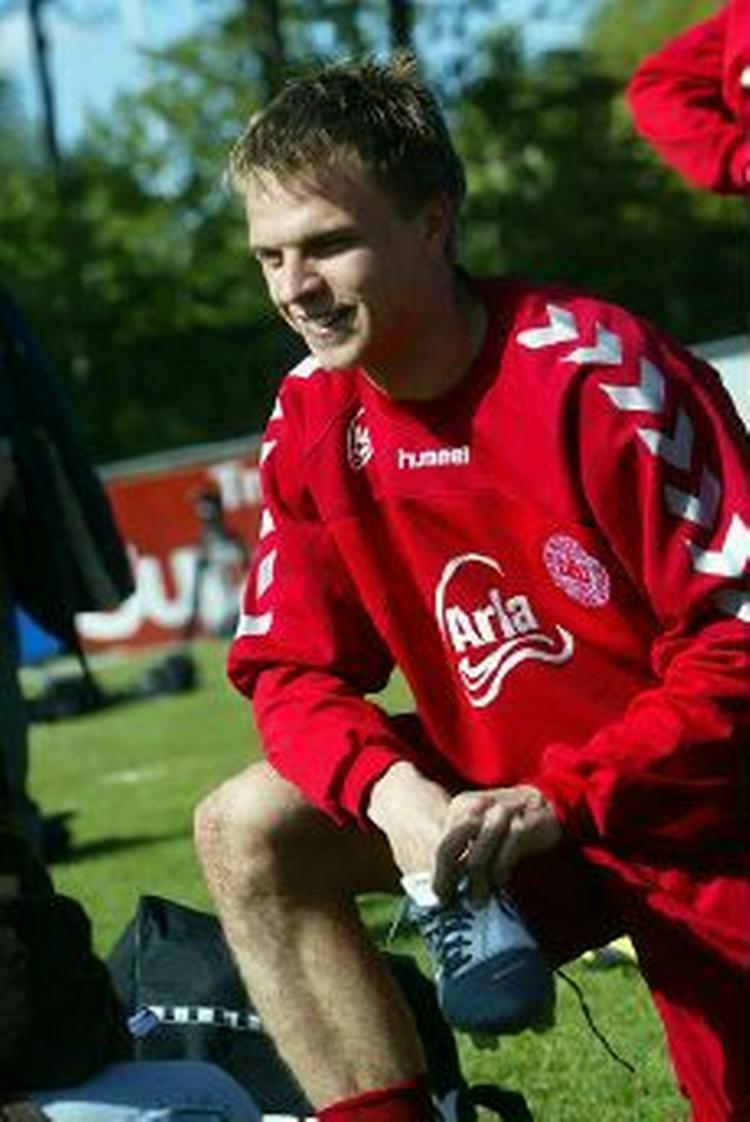 Jesper Grønkjær kan få mere ud af sit offensive spil i Spanien, mener Morten Olsen. - Foto : Thomas Sjørup 