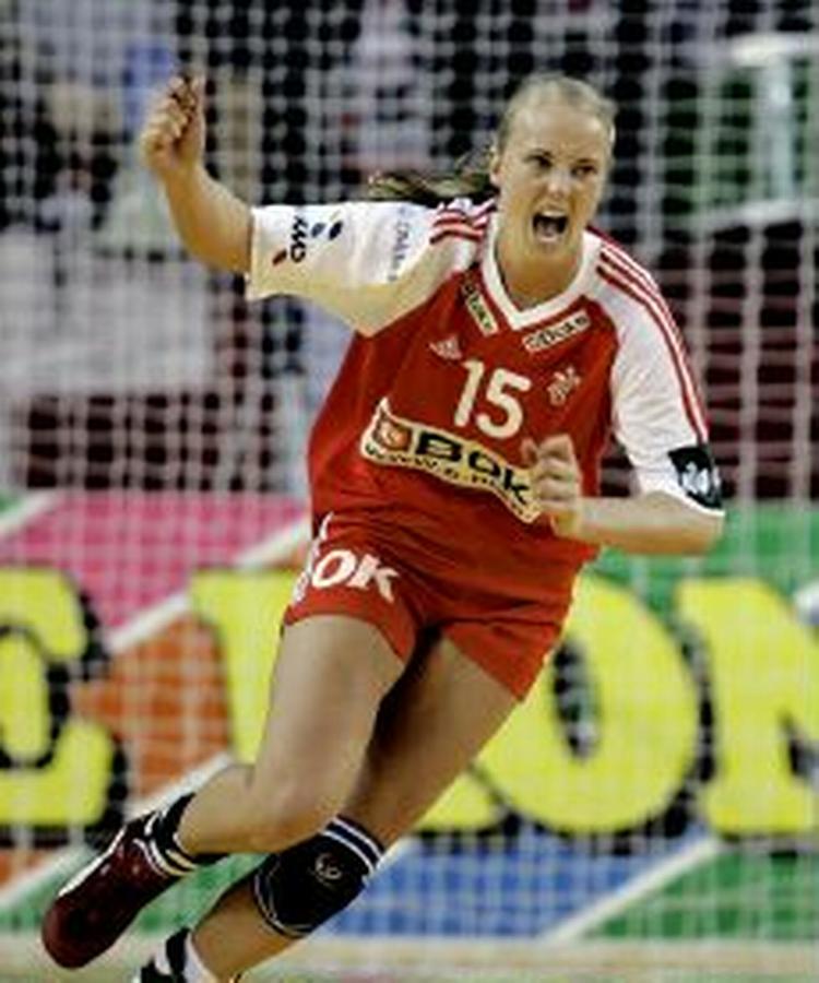 Mette Sjøberg havde en stor andel i den danske sejr. - Foto: Jens Dresling 