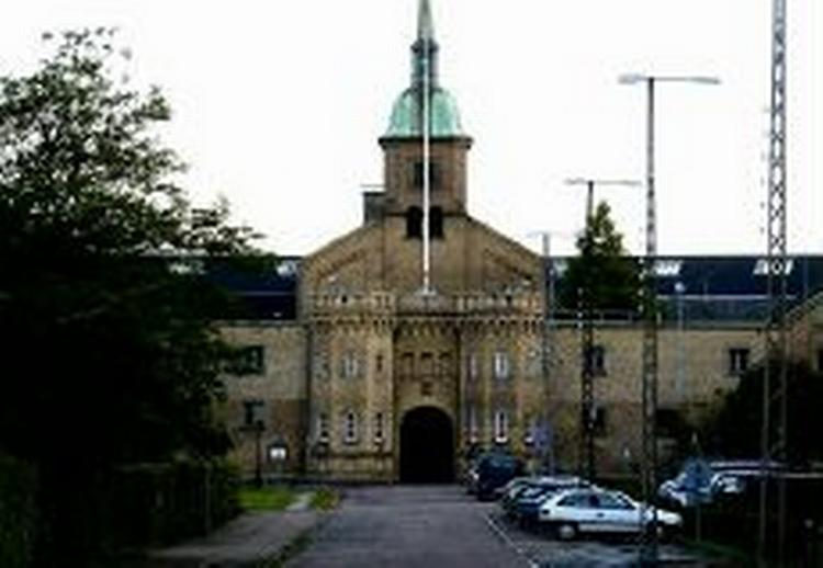 Det er denne gade uden for fængslet, der nu opkaldes efter mestertyven over dem alle. - Arkivfoto: Nicolai Svane 