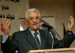 Mahmoud Abbas har i dag indledt valgkampen ved et møde i Ramallah på Vestbredden. - Foto: AP 