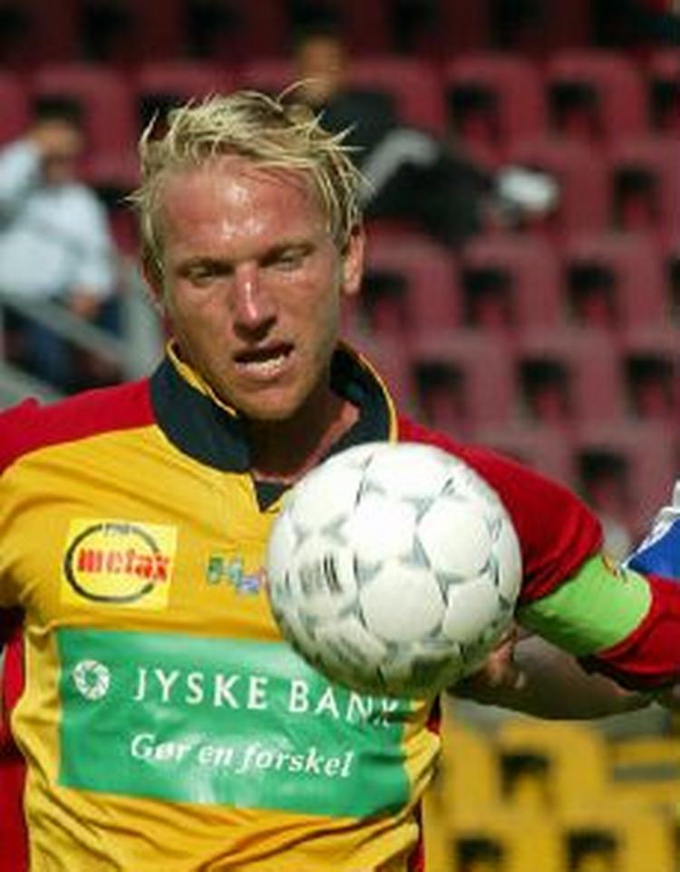 FCN's anfører, Jacob Rasmussen, er forundret over udtalelser fra klubledelsen efter fyringen af træner Christian Andersen. - Foto: Lars Poulsen 