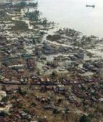 Resterne af byen Meulaboh i den hærgede Aceh-provins i Indonesien. - Foto: AP 