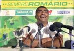 Romario er fortid på fodboldbanen. Viljen mangler, siger den tidligere så målfarlige angriber. - Arkivfoto: AP 