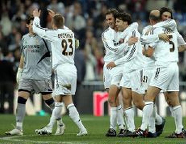 Efter syv minutter var sejren hjemme til Real Madrid. - Foto: AP 