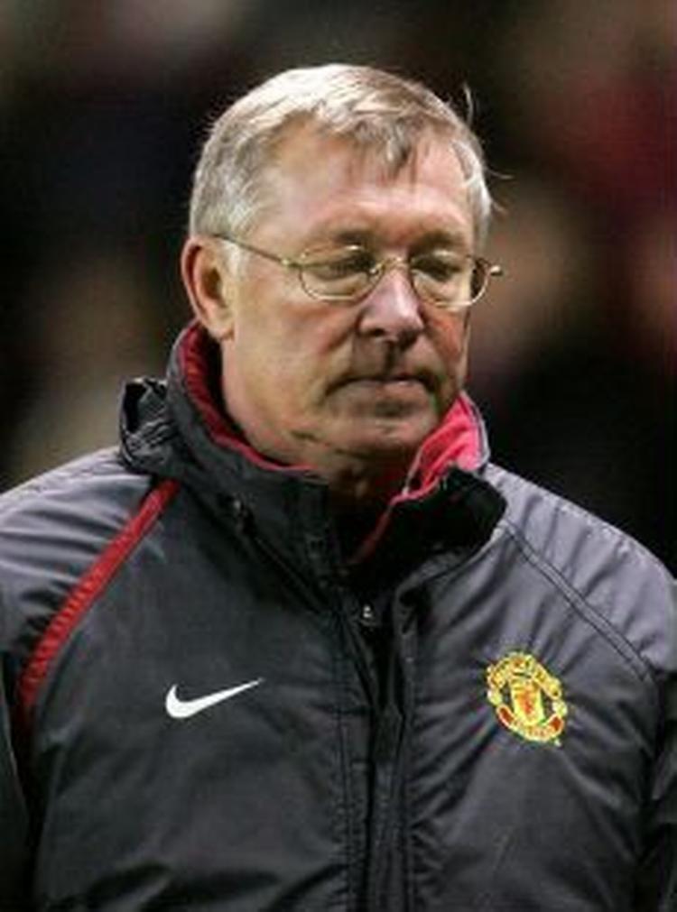 Manchester Uniteds manager, Alex Ferguson, lover en bedre indstilling i returkampen. - Foto: AP 