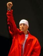 Eminem var en af de bedst sælgende kunstnere i USA i 2004. - Foto: AP 
