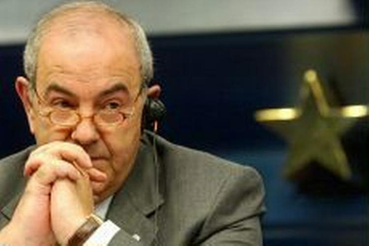 Iraks premierminister, Iyad Allawi. - Foto: AP 
