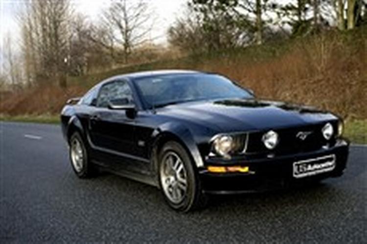 Den nye Ford Mustang er stærkt efterspurgt i USA, men alligevel er et par eksemplarer allerede kommet til Danmark. Foto: Thomas Borberg 