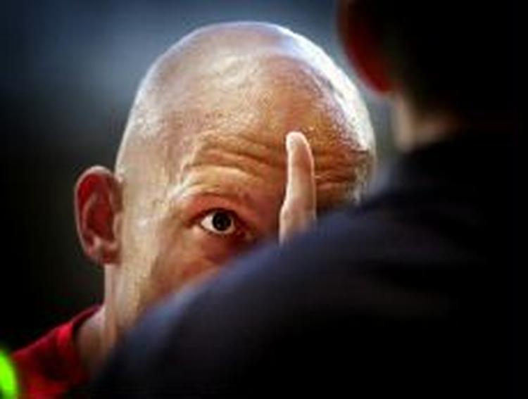 Thomas Gravesen er kendt og berygtet for sit temperament. I England har han haft tilnavnet 'Mad Dog'. - Foto: Jens Dresling 