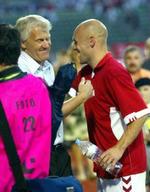 Morten Olsen mener, at Real Madrid har gjort en god handel ved at hente Gravesen til Spanien. - Foto: Lars Poulsen 