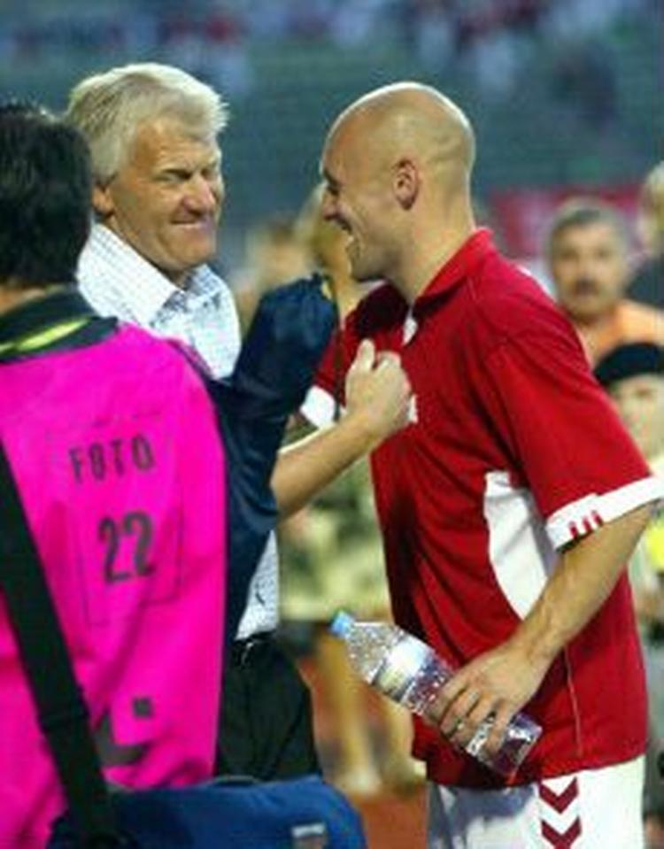 Morten Olsen mener, at Real Madrid har gjort en god handel ved at hente Gravesen til Spanien. - Foto: Lars Poulsen 