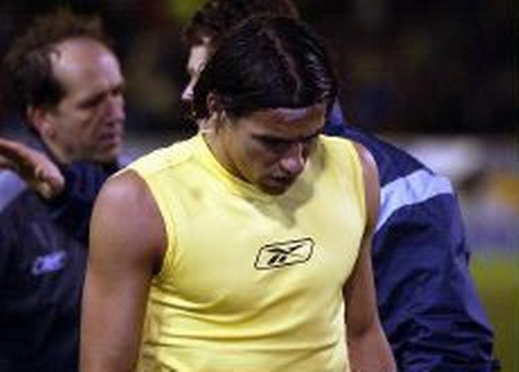 Liverpools Milan Baros havde ikke meget at fejre efter kampen. - Foto: AP 