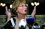 Pia Kjærsgaard og co. kræver social kompensation for skattelettelser. - Foto: Finn Frandsen 