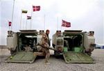 Ingen danske soldater meldes såret ved eftermiddagens selvmordsangreb. - Foto: Henning Bagger 