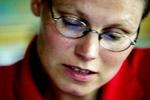 Kaptajn Annemette Hommel er tiltalt for ukorrekt behandling af tilbageholdte irakere. - Foto: Lars Skaaning 