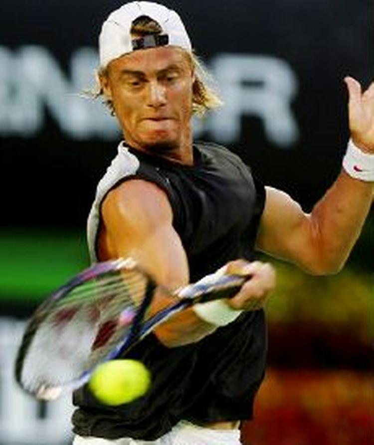 Hewitt skuffede ikke sine mange fans, da han sejrede i fire sæt. - Foto: AP 