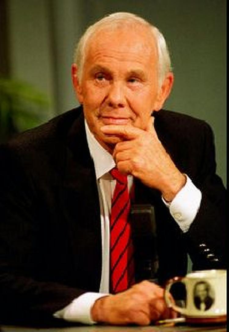 Johnny Carson. - Foto: AP 