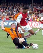 Jermaine Pennants tid i Arsenal er formentlig snart forbi. - Foto: AP 
