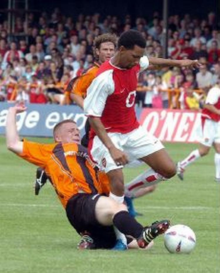 Jermaine Pennants tid i Arsenal er formentlig snart forbi. - Foto: AP 