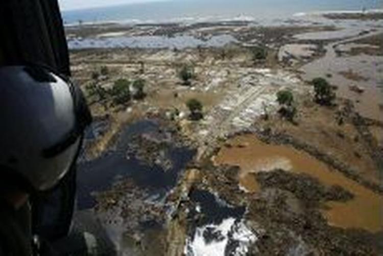 Et blik udover Indonesiens nordlige kyst. - Foto: AP 