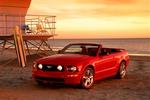 Bedst i solskin - Ford Mustang Convertible, som via uofficielle kanaler også kommer til Danmark. Foto: Ford 
