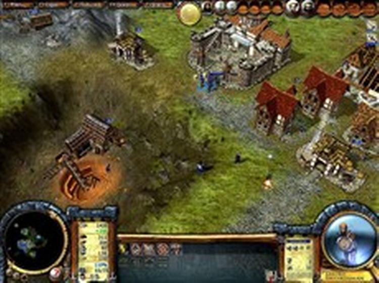 Den står på bank, blod og brøl i det femte  The Settlers -spil, som desværre er mere åndløs kamp   som her   end intelligent strategi 
