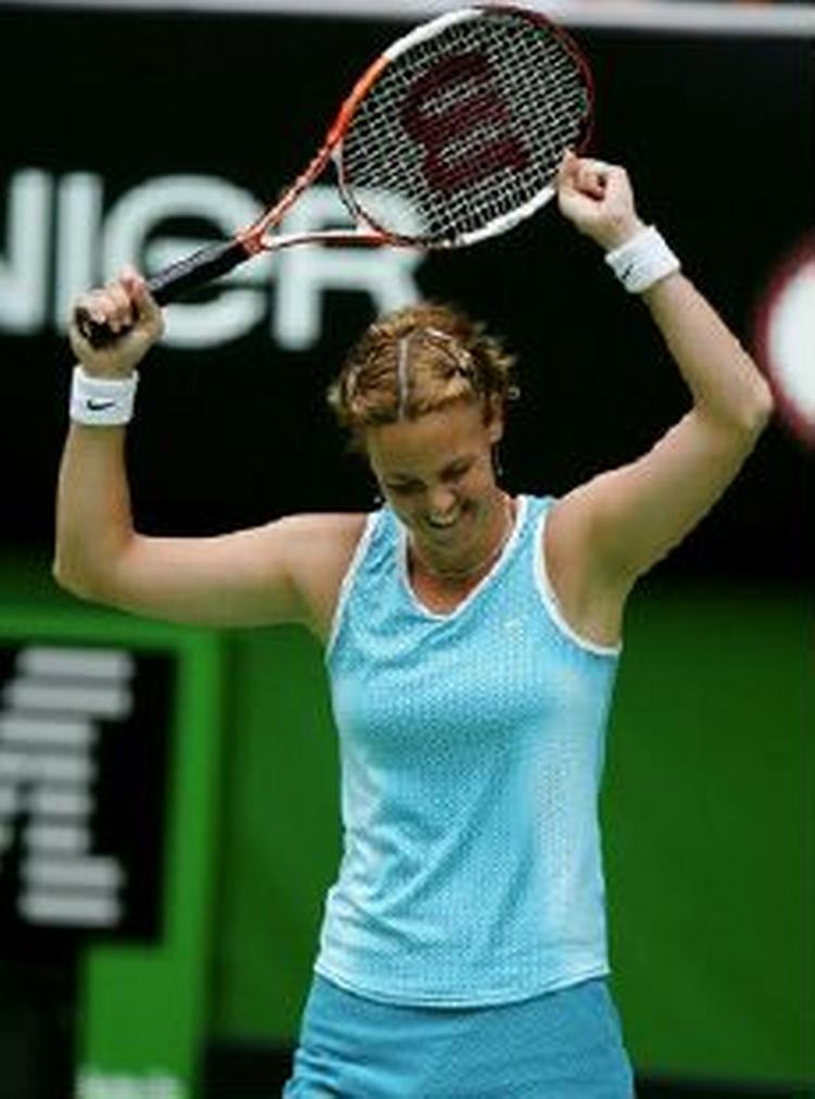 Lindsay Davenport er videre til finalen... 