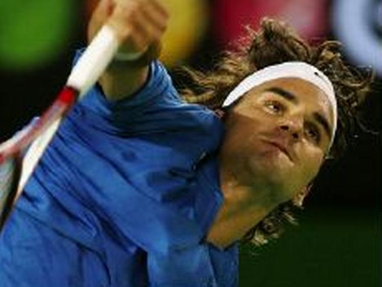 Roger Federer havde matchbold, men endte altså med at tabe til Safin. - Foto: AP 