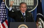 Bush forlader gerne Irak, hvis ledelsen ønsker det, men han regner ikke med at det vil ske. - Foto: AP 