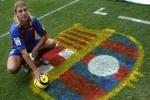 Den 20-årige argentiner Maxi Lopez skal spille de kommende fem sæsoner i Barcelona. - Foto: AP. 