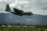 Det var et af disse Hercules C-130-fly, der styrtede nord for Bagdad. - Arkivfoto: AP 