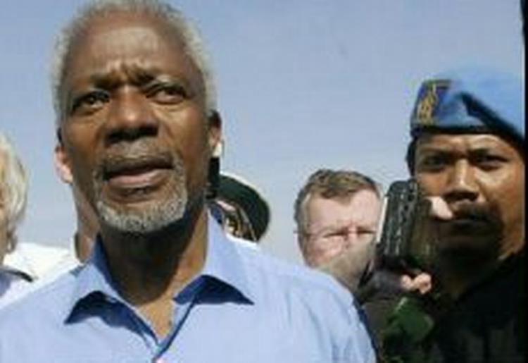 Kofi Annan opfordres nu til at sætte sin stilling ind på at skabe fred i Sudan. - Arkivfoto: AP 
