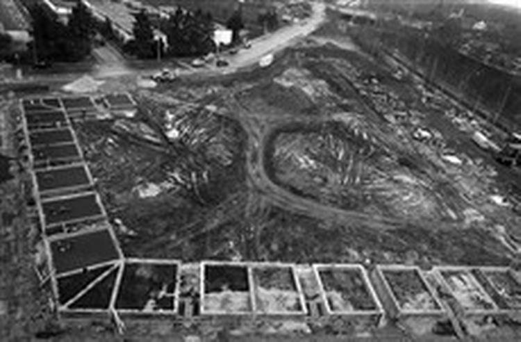 Jo længere flygtningebyggeriet kommer, jo mindre sandsynlighed er der for, at det stoppes.   Foto: Anders Birch 