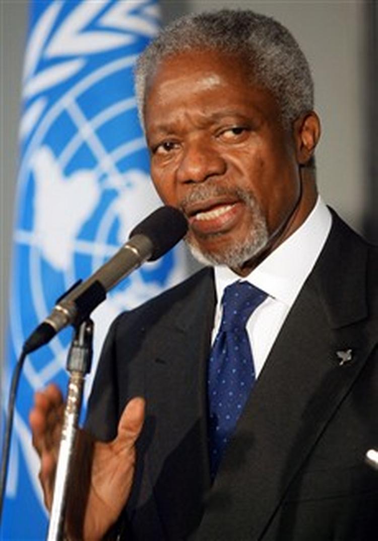 De skyldige skal straffes, fastslår FN's generalsekretær Kofi Annan.   Foto: AP 