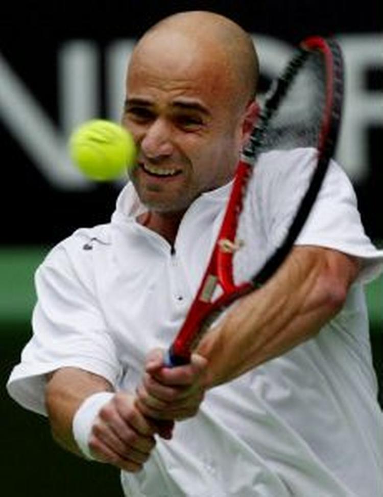 Agassi trækkes stadig med smerter i den ene hofte. - Foto: AP 