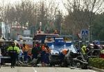 31 personer blev såret ved bombesprængningen i Madrid. - Foto: AP 