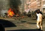 En bilbombe har i morgentimerne dræbt mindst to irakere i det centrale Bagdad. - Foto: AP 