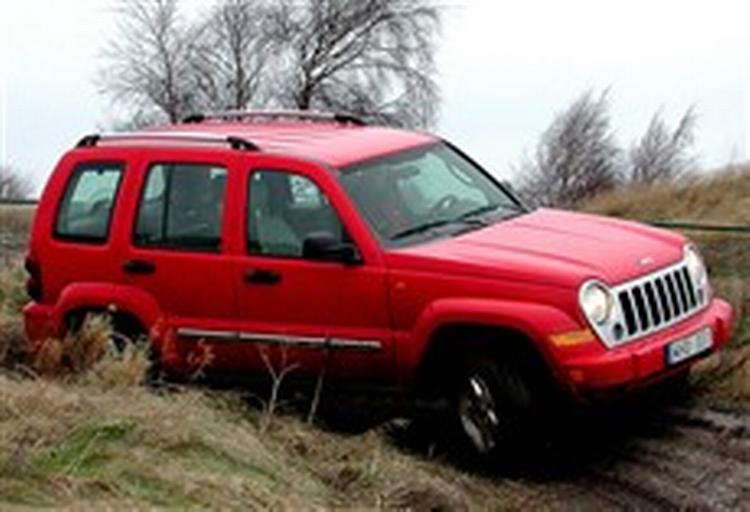 Jeep Cherokee - her i sit es på en terrænbane. Foto: Jeep 