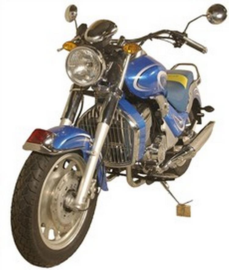 De kinesiske motorcykler er kopier af japanske modeller fra 90´erne og 80´erne. - Foto: AP 