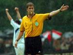 Robert Hoyzer har indrømmet at have spillet oddset - og vundet penge - på fodboldkampe han selv dømte. - Foto: AP 