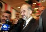 Vicepræsident i Iraks midlertidige regering Ibrahim al-Jaafari, der er favorit til posten som premierminister. - Foto: AP 